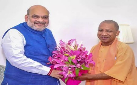 आज दिल्ली में गृहमंत्री अमित शाह और उत्तर प्रदेश के CM योगी आदित्यनाथ की मुलाक़ात।