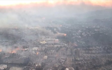 लॉस एंजेलस में गिरा 'परमाणु बम'