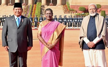 राष्ट्रपति मुर्मू, पीएम मोदी से मिले इंडोनेशिया के राष्ट्रपति प्रबोवो सुबियांतो, गणतंत्र दिवस के हैं चीफ गेस्ट