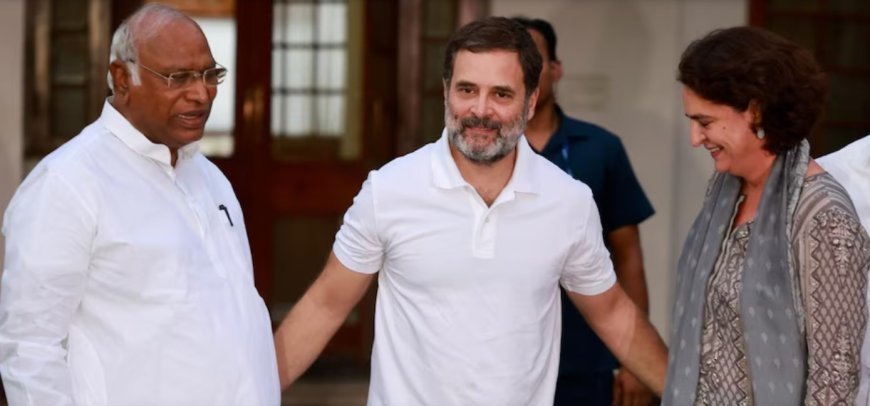 राहुल, प्रियंका, खरगे कहां हैं?