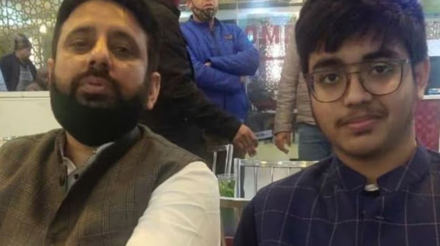 मेरे अब्बू MLA है! दिल्ली पुलिस से बोला आप विधायक अमानतुल्लाह खान का बेटा