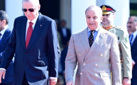 पाकिस्तान पहुंचे तुर्किए के राष्ट्रपति