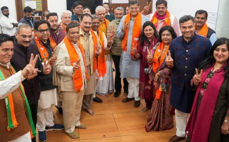 20 फरवरी को होगा दिल्ली  सीएम का शपथ ग्रहण समारोह, लगेंगी 30 हजार कुर्सियाँ