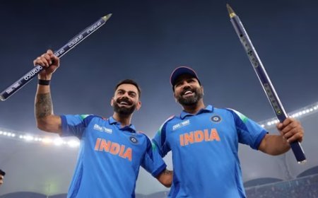 Champions Trophy 2025: रोहित-विराट के जश्न का वीडियो हो रहा है वायरल , संन्यास का सच आया सामने