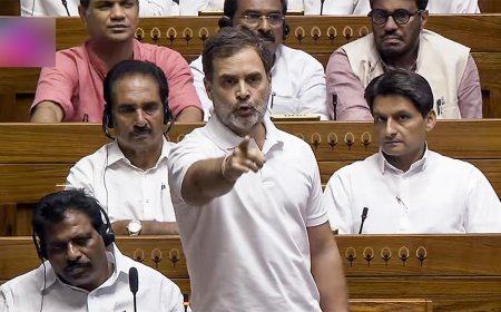 Rahul Gandhi In Parliament: राहुल गांधी ने सदन में वोटर लिस्ट में कथित हेराफेरी का मुद्दा उठाया