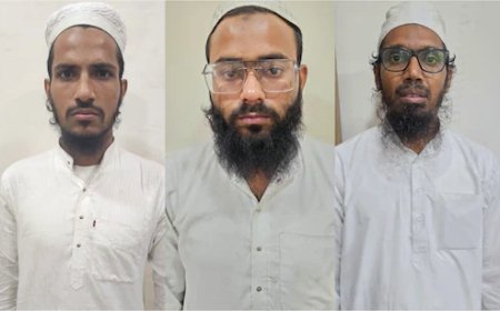 गुजरात में बड़ा आतंकी साज़िश का पर्दाफाश! ISKP लिंक से जुड़े तीन संदिग्ध गिरफ्तार