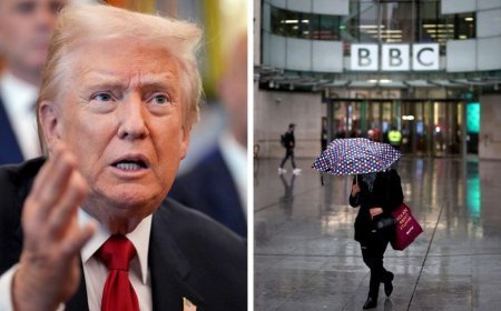 BBC पर ट्रंप की कानूनी गाज! ₹8,400 करोड़ का केस करने की दी धमकी