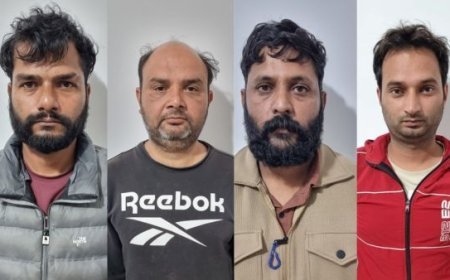 ड्रोन से आते थे हाई-टेक हथियार: ISI कनेक्शन वाले रैकेट का दिल्ली में पर्दाफाश