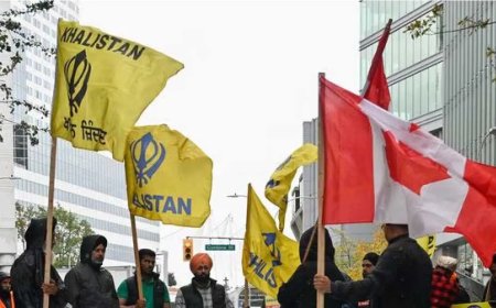 कनाडा के ओटावा में खालिस्तानी रेफरेंडम में तिरंगे का अपमान, भारत विरोधी नारे