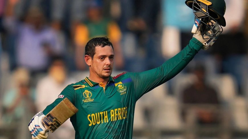 quinton de kock ने ODI में वर्ल्ड रिकॉर्ड बनाकर उड़ाया गर्दा