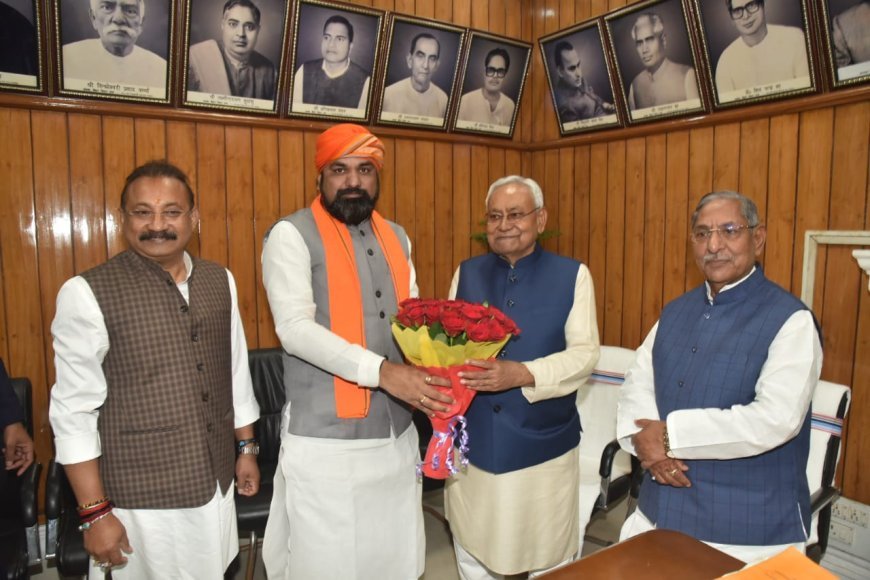 सम्राट चौधरी की नीतीश से मुलाकात, नई सरकार की तैयारी तेज