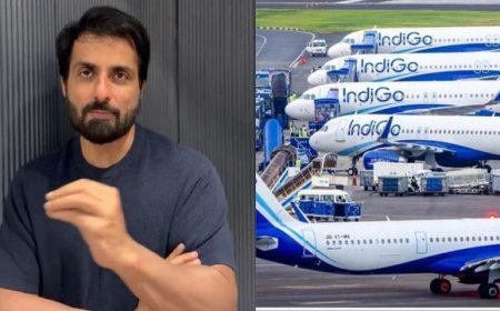 इंडिगो में हो रही देरी से बौखलाए पैसेंजर्स से सोनू सूद ने शांति की अपील की