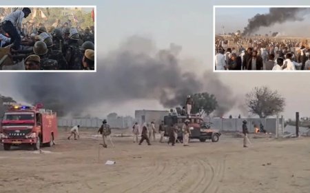 राजस्थान में भड़के किसानों ने मचाया उपद्रव