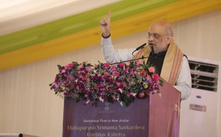 अमित शाह का बड़ा बयान: हिमंता सरकार ने असम में घुसपैठियों से 1 लाख बीघा ज़मीन करवाई मुक्त