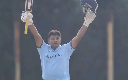 Sarfaraz Khan Century: सरफराज खान की तूफानी सेंचुरी से मुंबई ने गोवा को 87 रनों से हराया