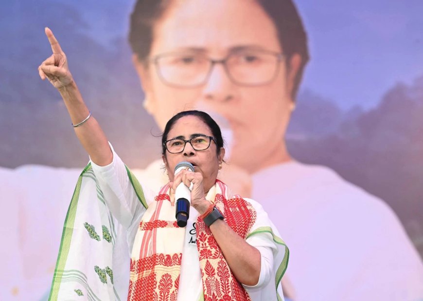 SIR प्रक्रिया BJP को फायदा पहुंचाने के लिए की जा रही है: ममता बनर्जी